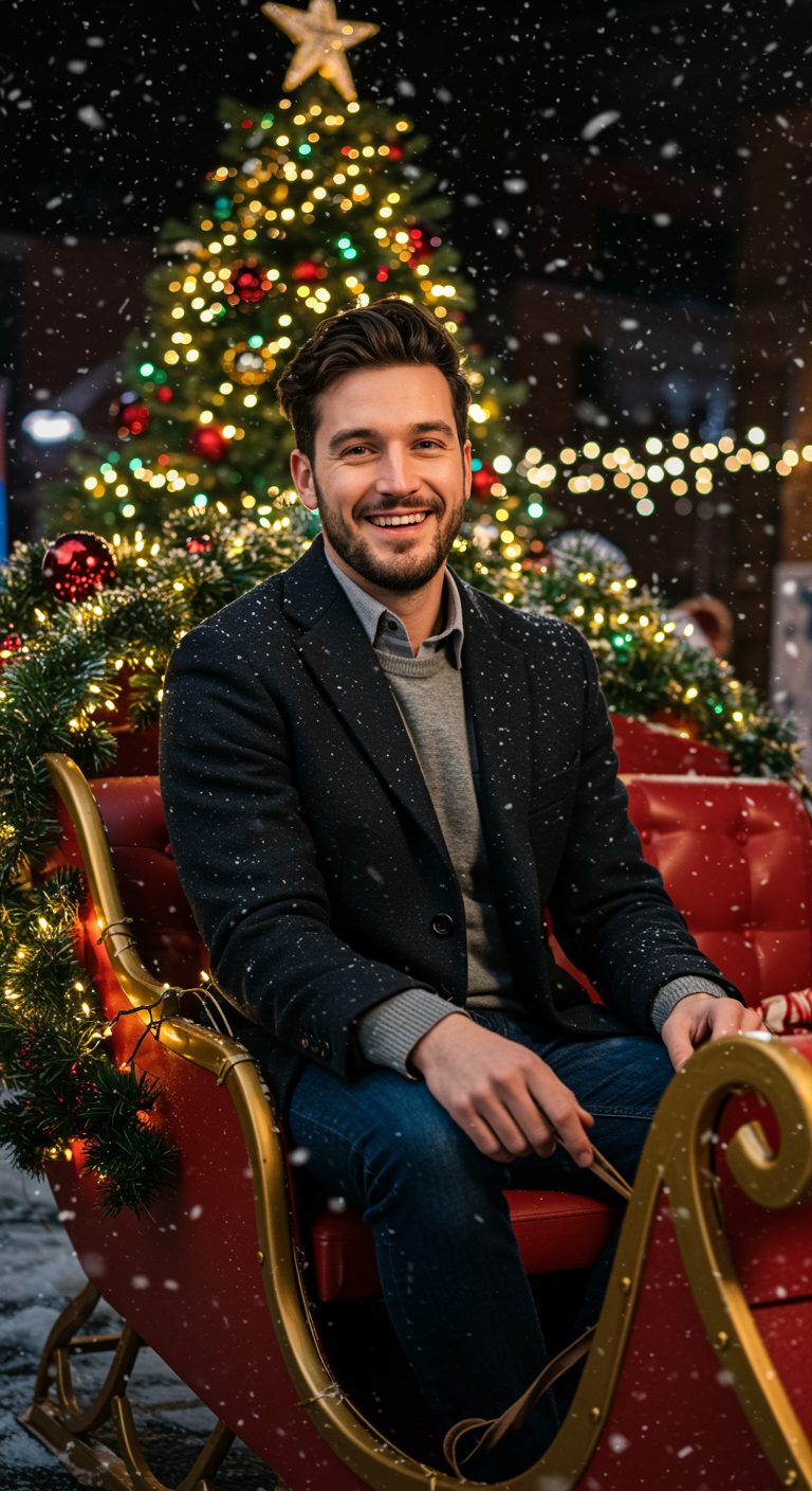 Noël – Noël féérique Traineau